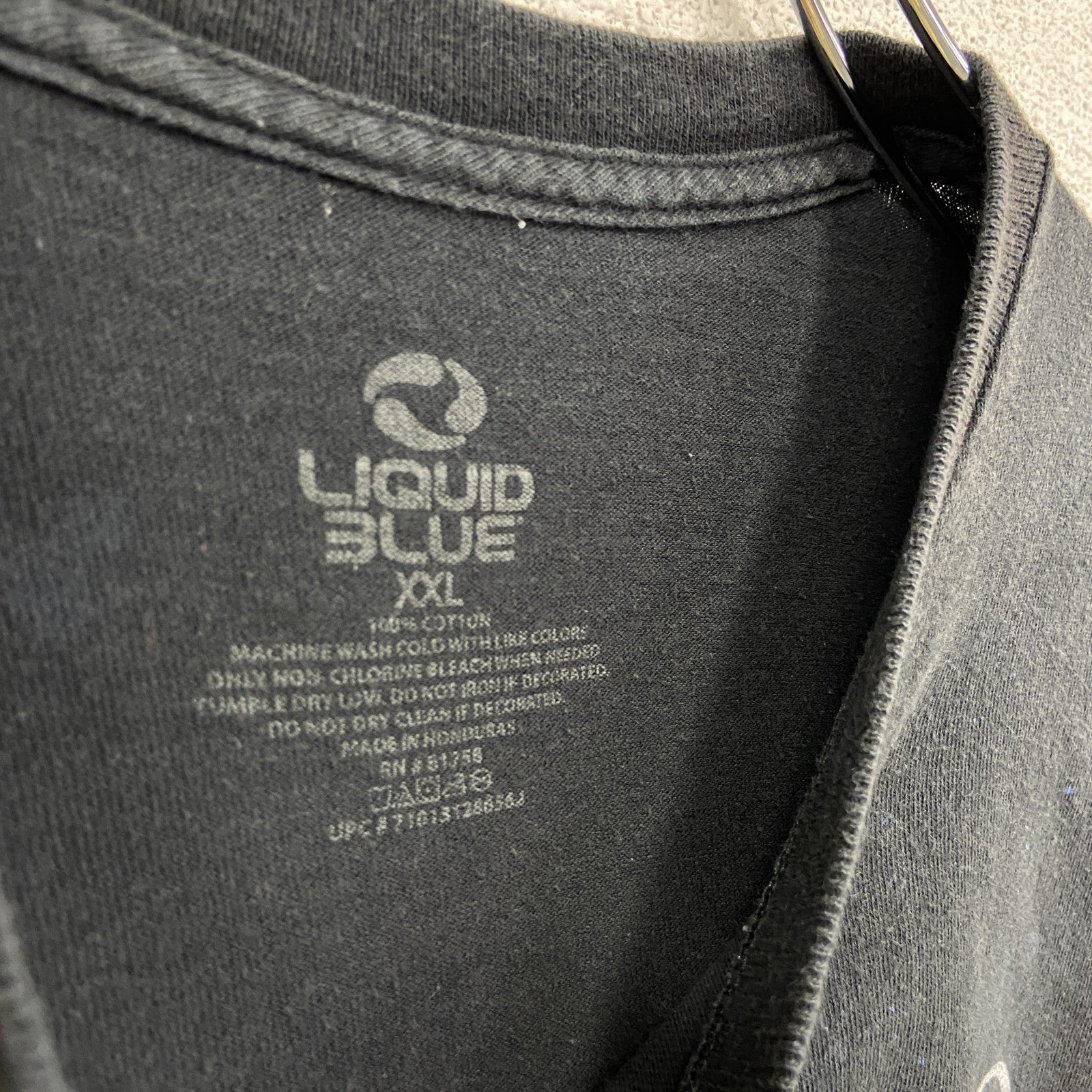 LIQUID BLUE　リキッドブルー　ピンクフロイド　半袖バンドプリントTシャツ　黒　ブラック　XXLサイズ