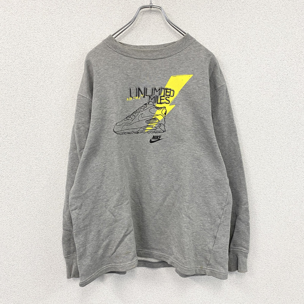 NIKE　ナイキ　スウェット/トレーナー　グレー　Lサイズ　