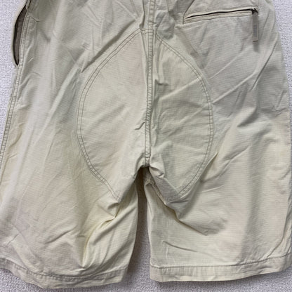 90s　OLD STUSSY　オールドステューシー　ハーフパンツ　ヴィンテージ　アイボリー