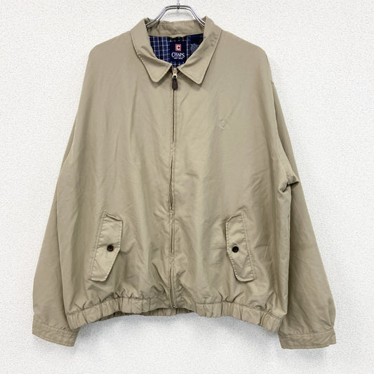90s　CHAPS　チャップス　ラルフローレン　ブルゾン/スイングトップ　ヴィンテージ　ベージュ