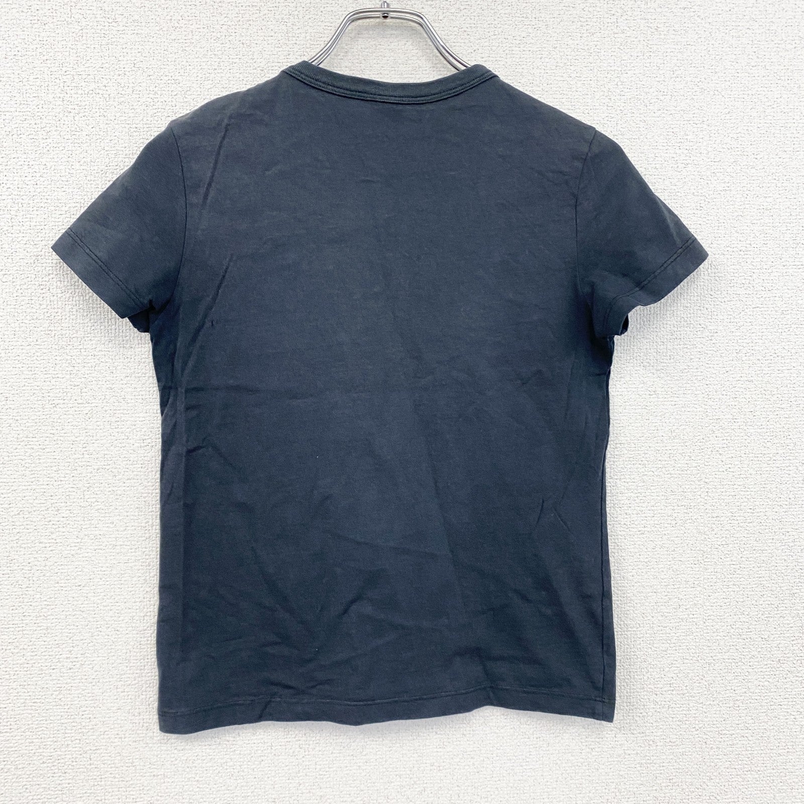 STUSSY　ステューシー　半袖プリントTシャツ　ピチT　黒　ブラック　Mサイズ