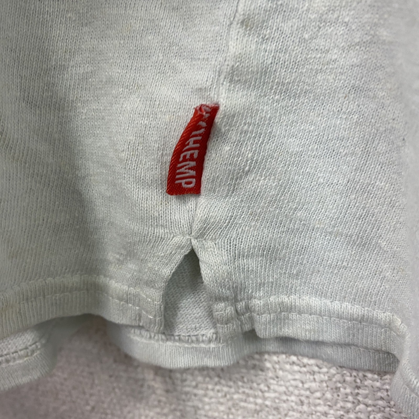 GOHEMP　ゴーヘンプ　長袖Tシャツ/ロンT　ラグラン　水色　ライトブルー　紺　ネイビー　Lサイズ