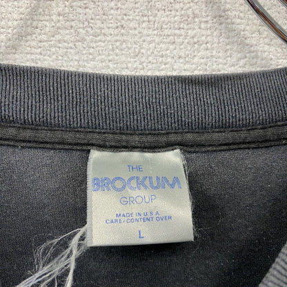 THE BROCKUM GROUP　METALLICA　メタリカ　半袖プリントTシャツ　バンドT　シングルステッチ　黒　ブラック　Lサイズ