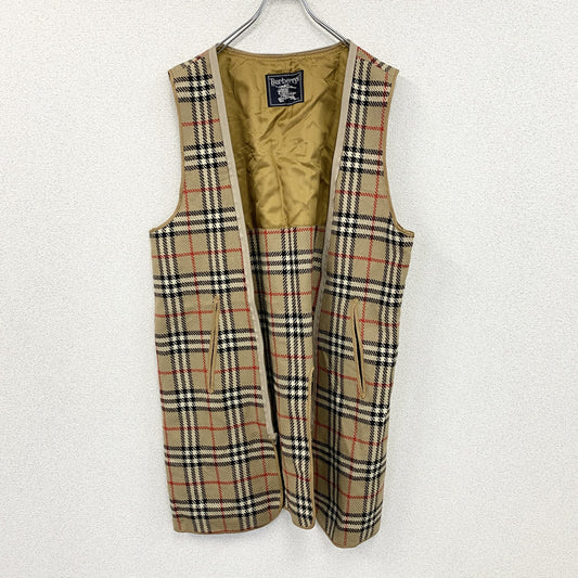 90s　Burberrys　バーバリーズ　ライナージレ　ノバチェック　ヴィンテージ　ベージュ　180サイズ