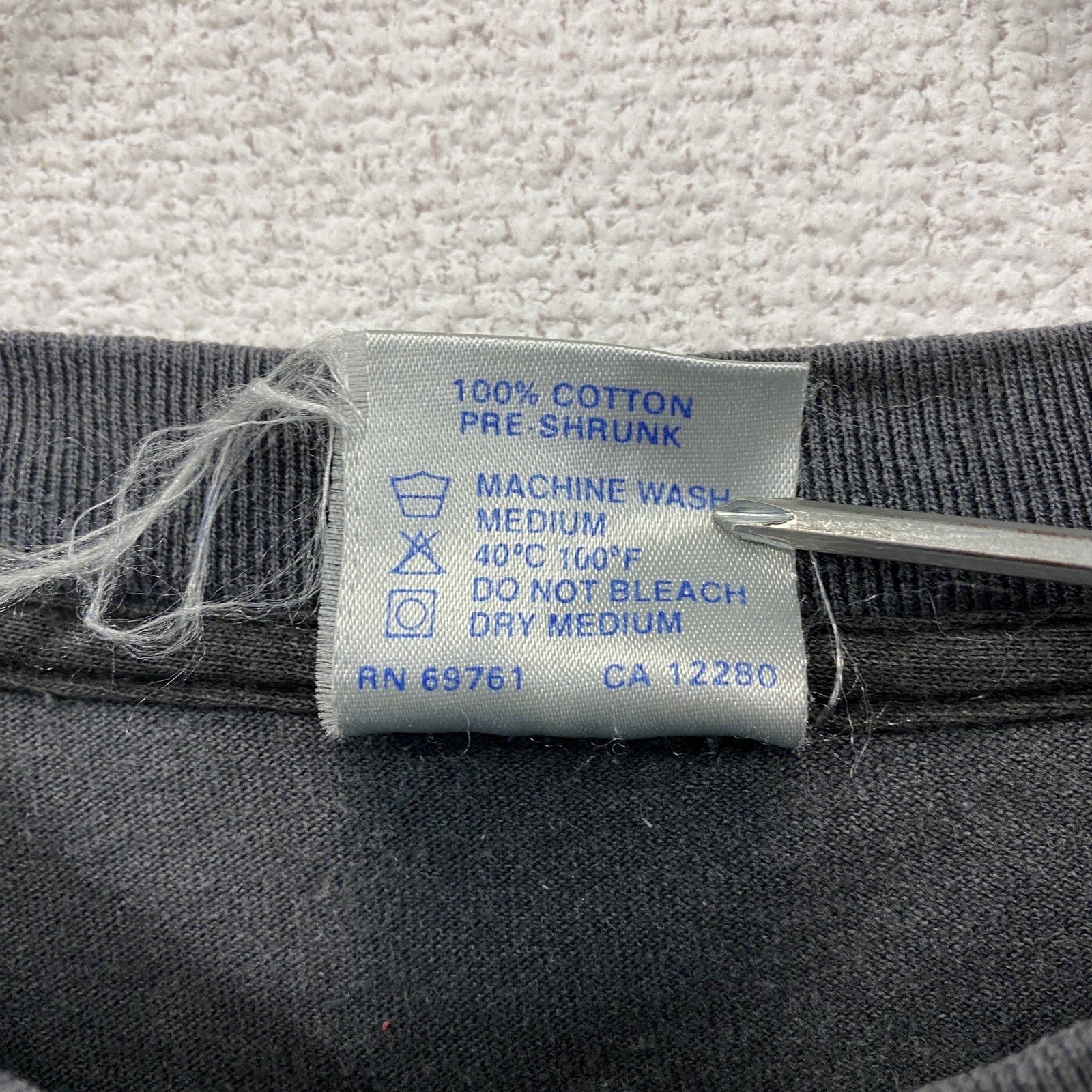 THE BROCKUM GROUP　METALLICA　メタリカ　半袖プリントTシャツ　バンドT　シングルステッチ　黒　ブラック　Lサイズ