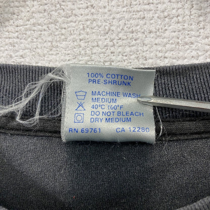 THE BROCKUM GROUP　METALLICA　メタリカ　半袖プリントTシャツ　バンドT　シングルステッチ　黒　ブラック　Lサイズ