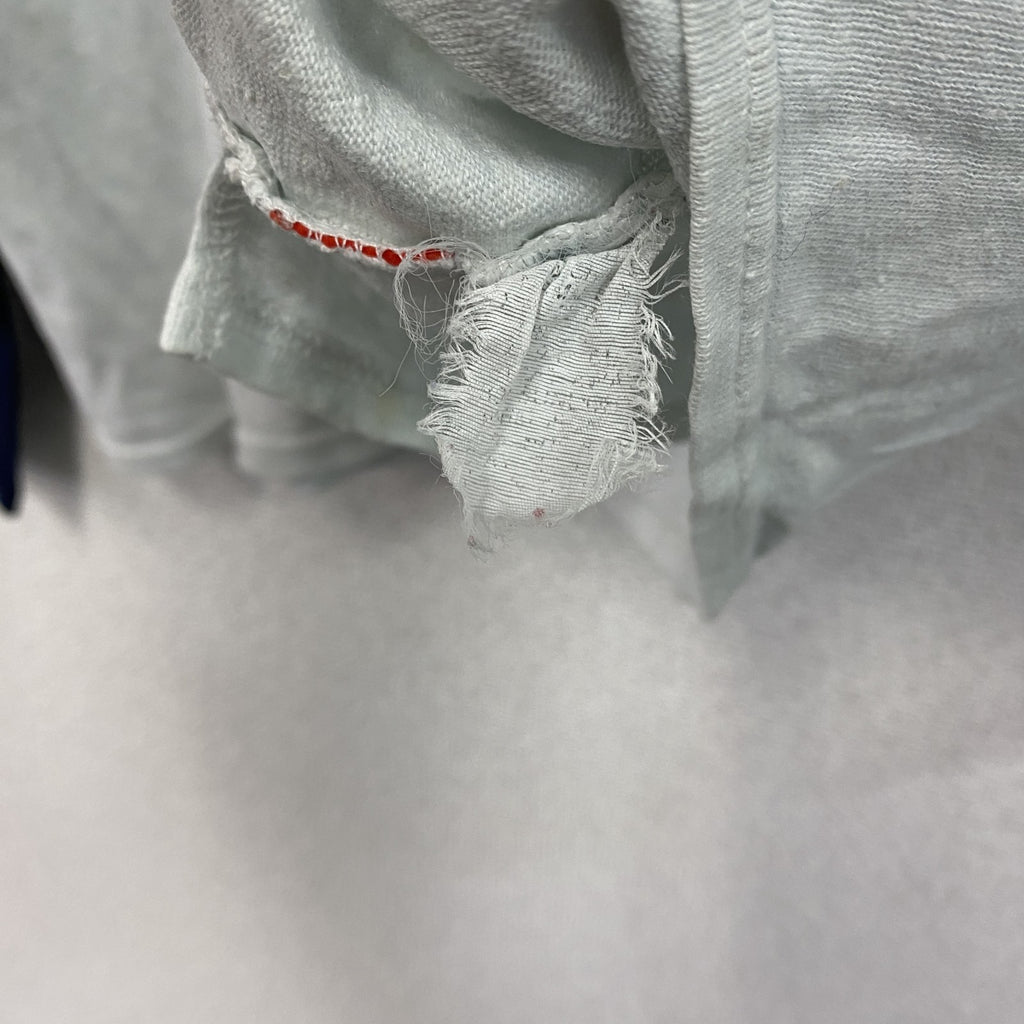 GOHEMP　ゴーヘンプ　長袖Tシャツ/ロンT　ラグラン　水色　ライトブルー　紺　ネイビー　Lサイズ