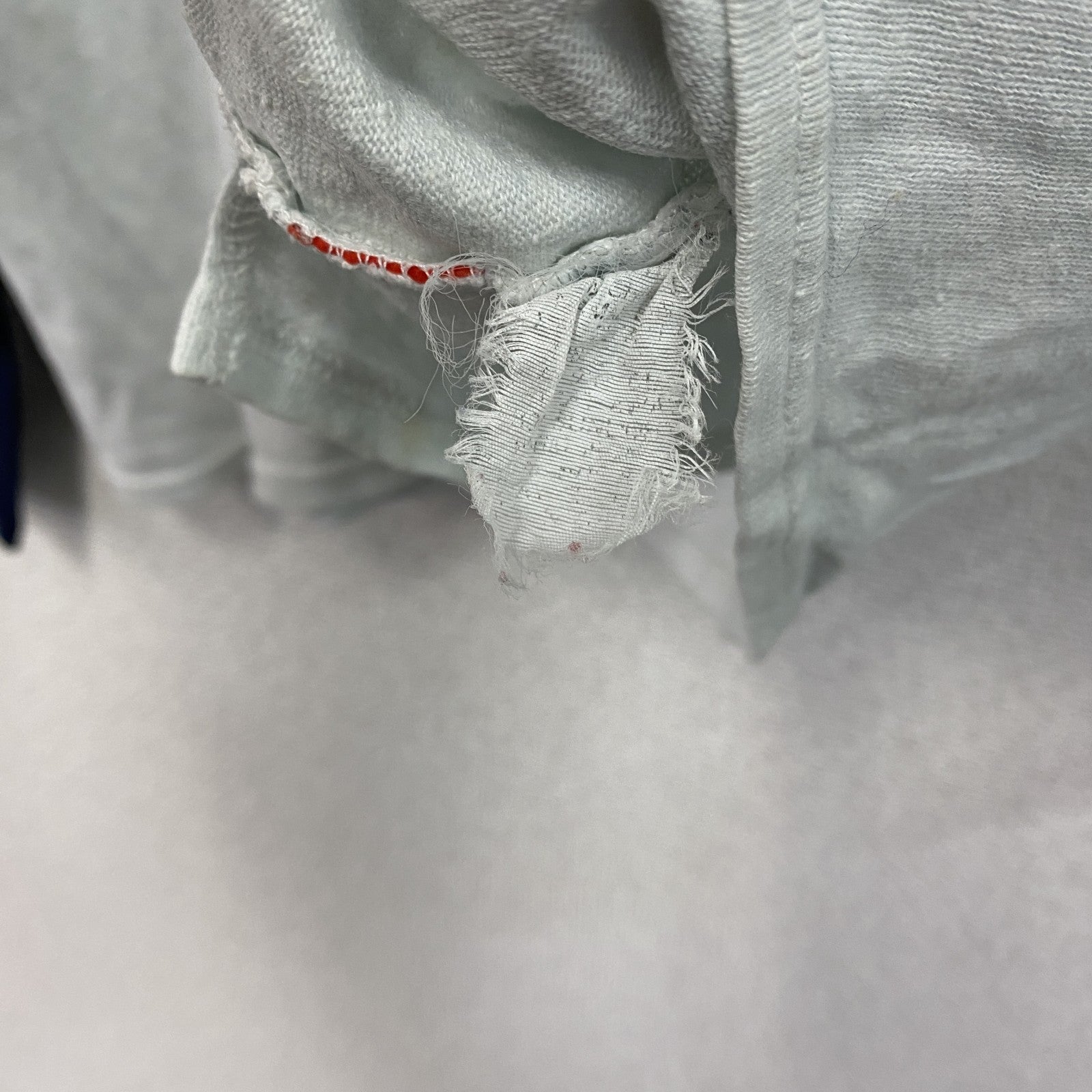 GOHEMP　ゴーヘンプ　長袖Tシャツ/ロンT　ラグラン　水色　ライトブルー　紺　ネイビー　Lサイズ
