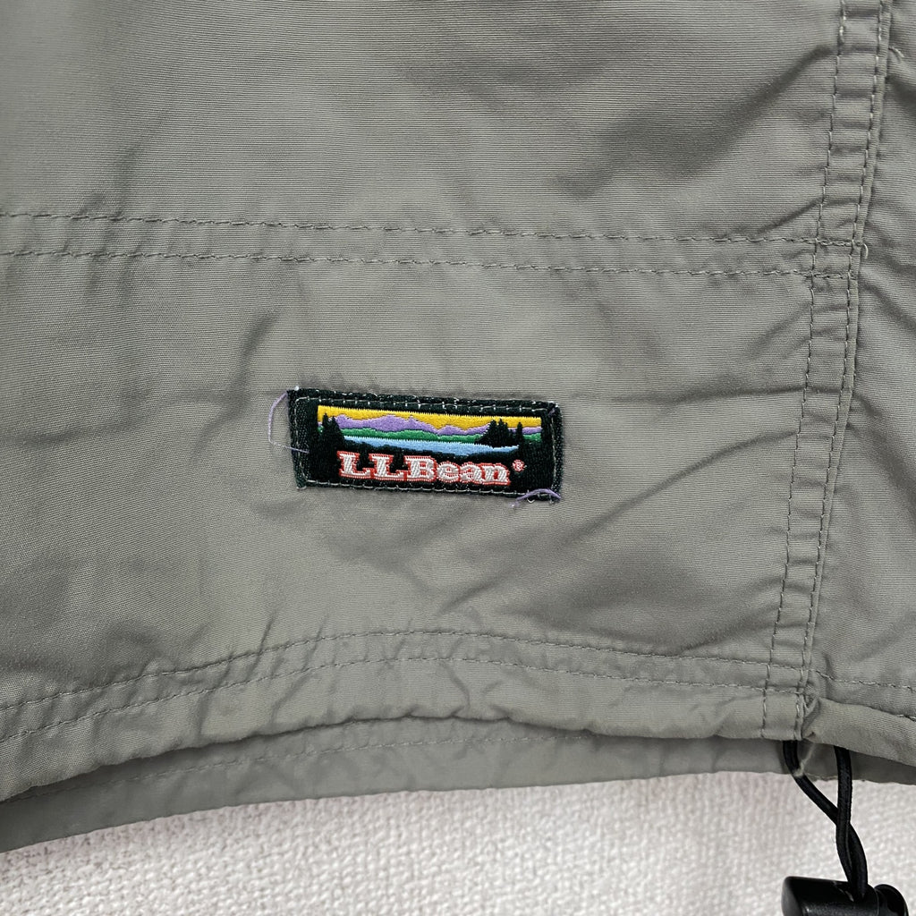 80s　L.L.Bean　エルエルビーン　アノラックパーカー　ヴィンテージ　灰色　グレー　Sサイズ