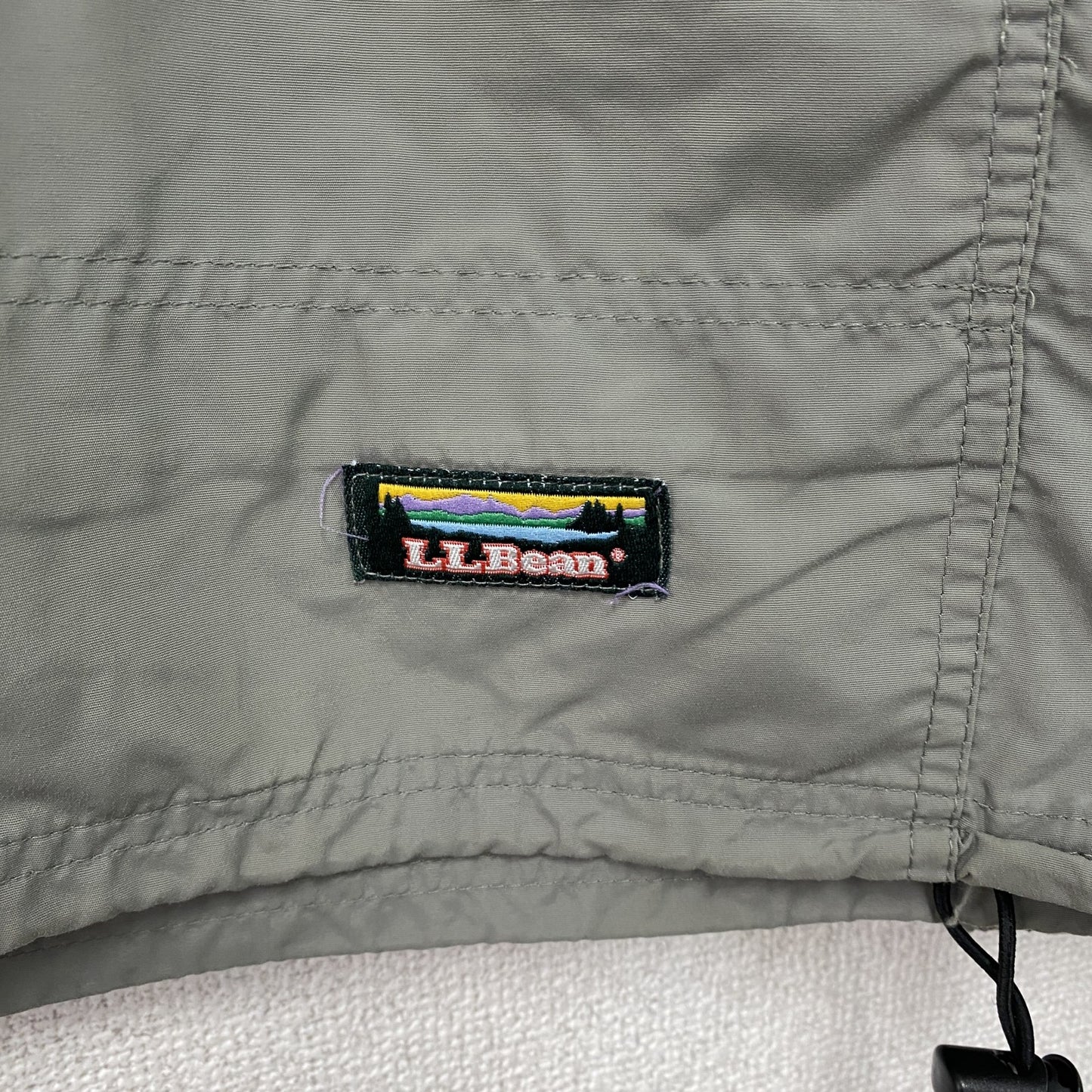 80s　L.L.Bean　エルエルビーン　アノラックパーカー　ヴィンテージ　灰色　グレー　Sサイズ