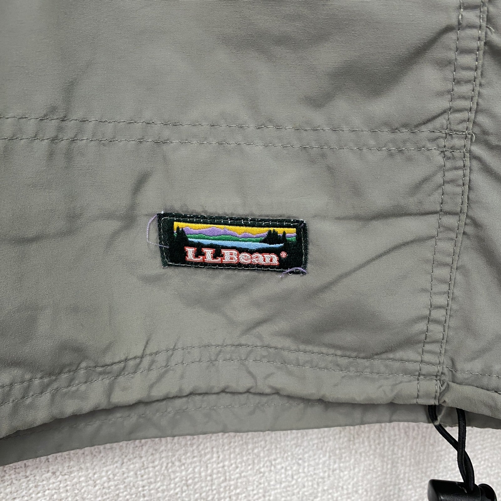 80s　L.L.Bean　エルエルビーン　アノラックパーカー　ヴィンテージ　灰色　グレー　Sサイズ