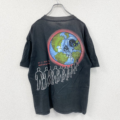 THE BROCKUM GROUP　METALLICA　メタリカ　半袖プリントTシャツ　バンドT　シングルステッチ　黒　ブラック　Lサイズ