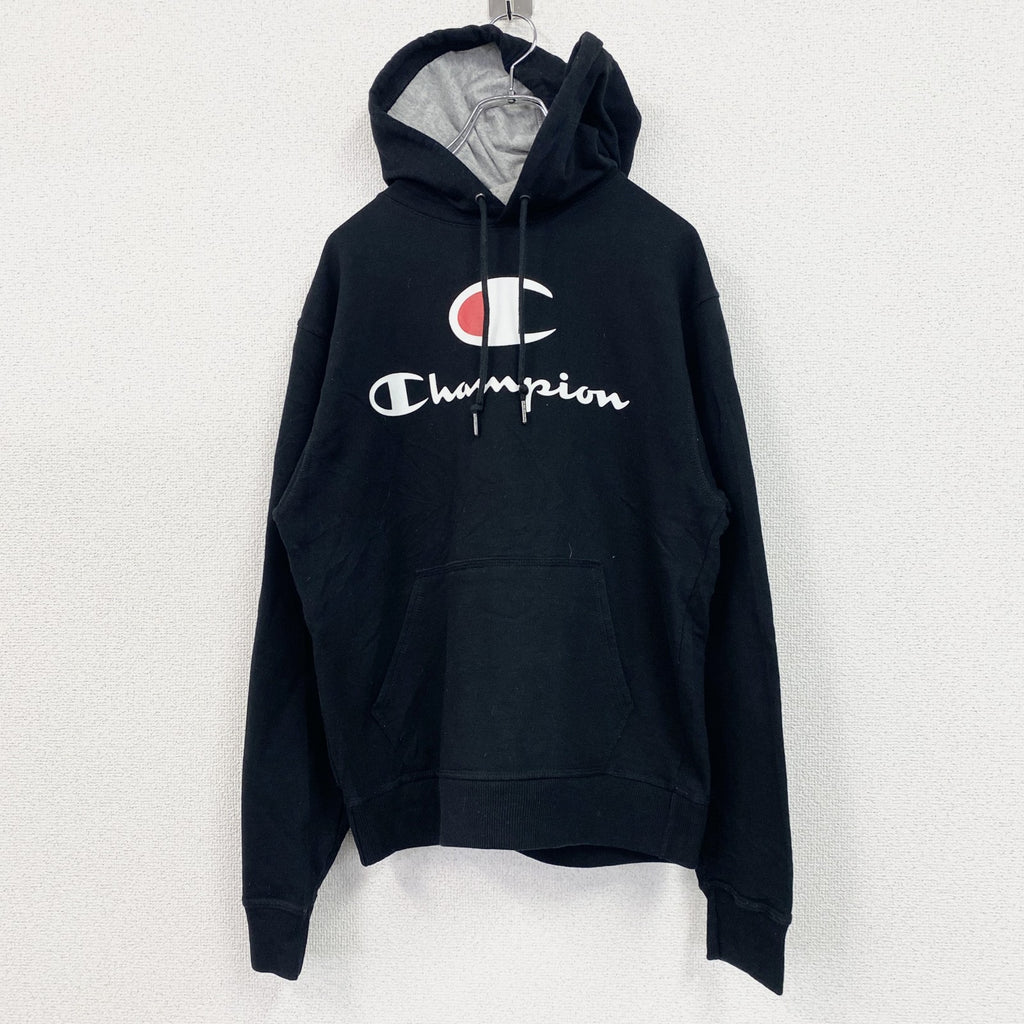 Champion　チャンピオン　スウェットパーカー/フーディー　黒　ブラック　Sサイズ