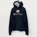 Champion　チャンピオン　スウェットパーカー/フーディー　黒　ブラック　Sサイズ
