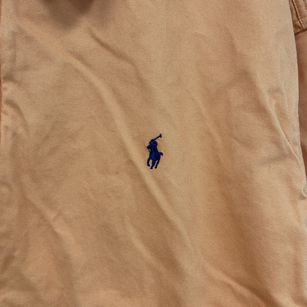 90s　Polo by Ralph Laure　ポロラルフローレン　ブルゾン/スイングトップ　オレンジ　XXLサイズ