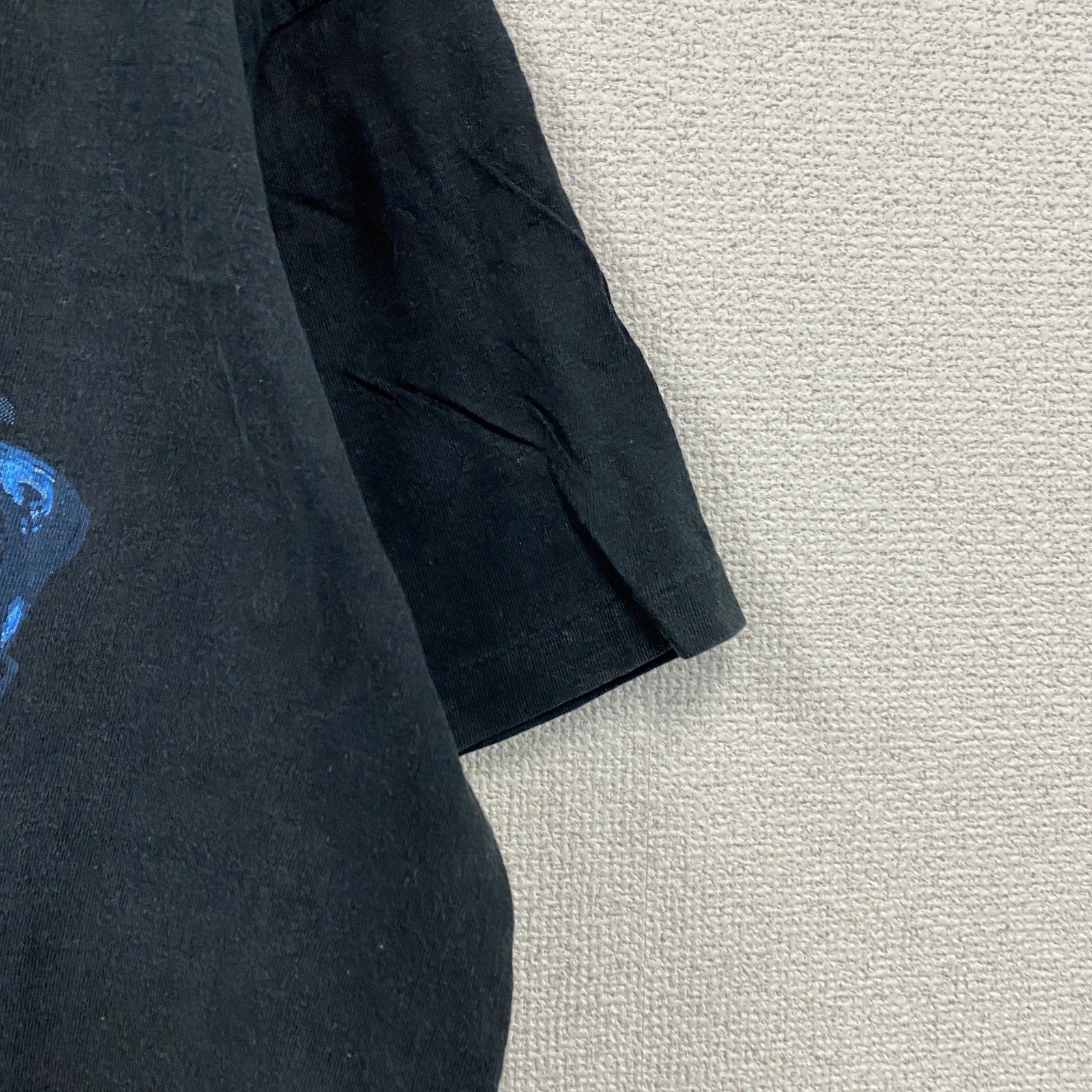 ST.EVANS　セントエヴァンス　ミッキーマウス　半袖プリントTシャツ　シングルステッチ　黒　ブラック　Lサイズ