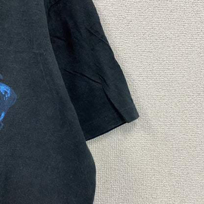 ST.EVANS　セントエヴァンス　ミッキーマウス　半袖プリントTシャツ　シングルステッチ　黒　ブラック　Lサイズ