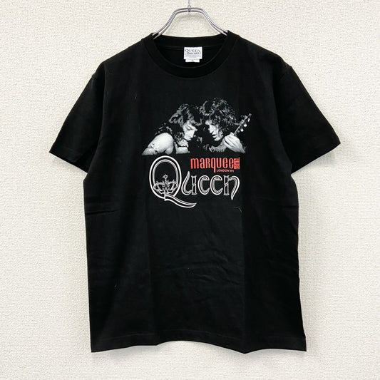QUEEN　クイーン　半袖プリントバンドTシャツ　Marquee Club　クルーネック　黒　ブラック　Mサイズ