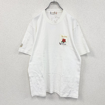 ～90s　石原裕次郎　半袖Tシャツ　ヴィンテージ　デッドストック　白　ホワイト　Lサイズ　