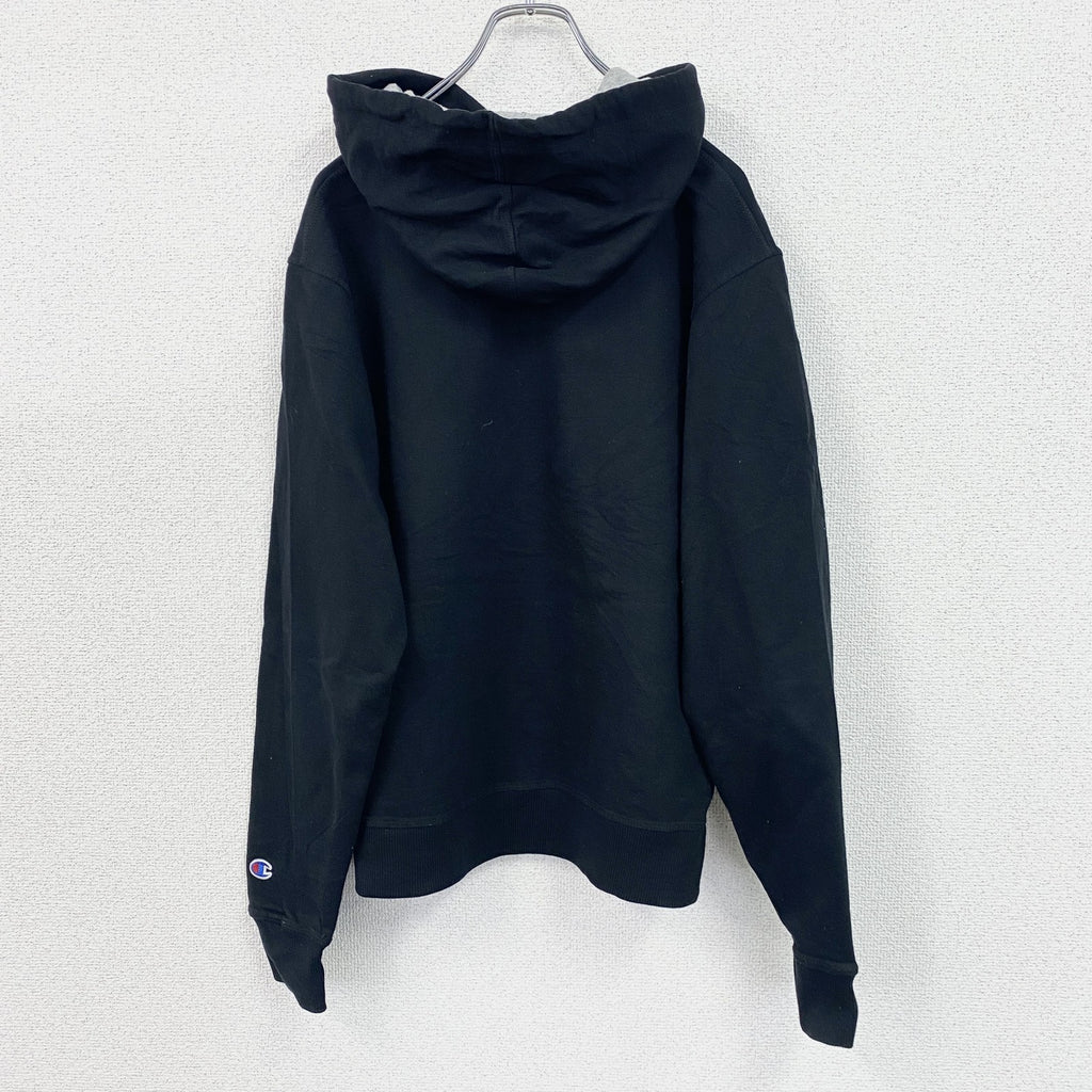 Champion　チャンピオン　スウェットパーカー/フーディー　黒　ブラック　Sサイズ