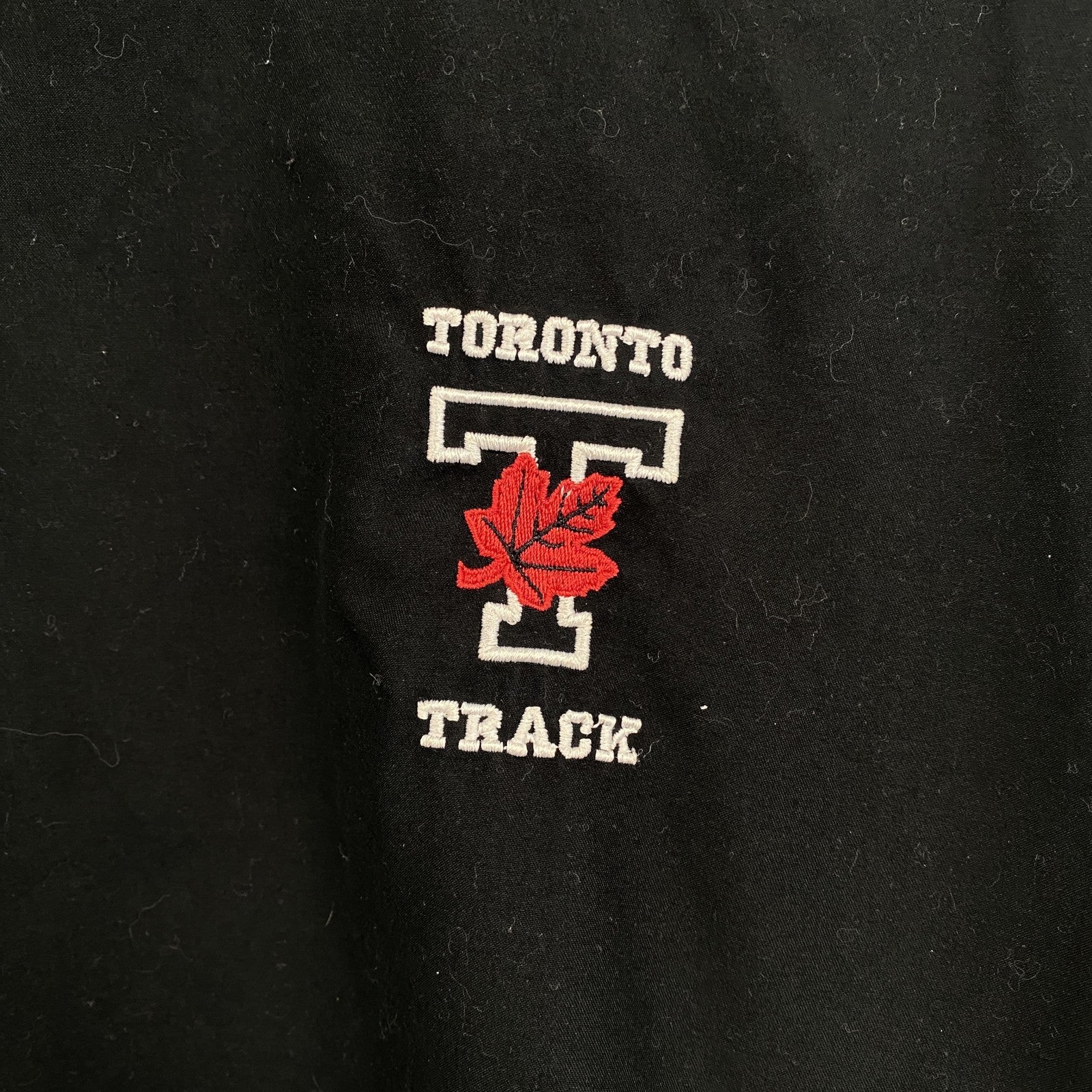 90s　NIKE GOLF　ナイキゴルフ　プルオーバーナイロンジャケット　ヴィンテージ　刺繡　黒　Mサイズ