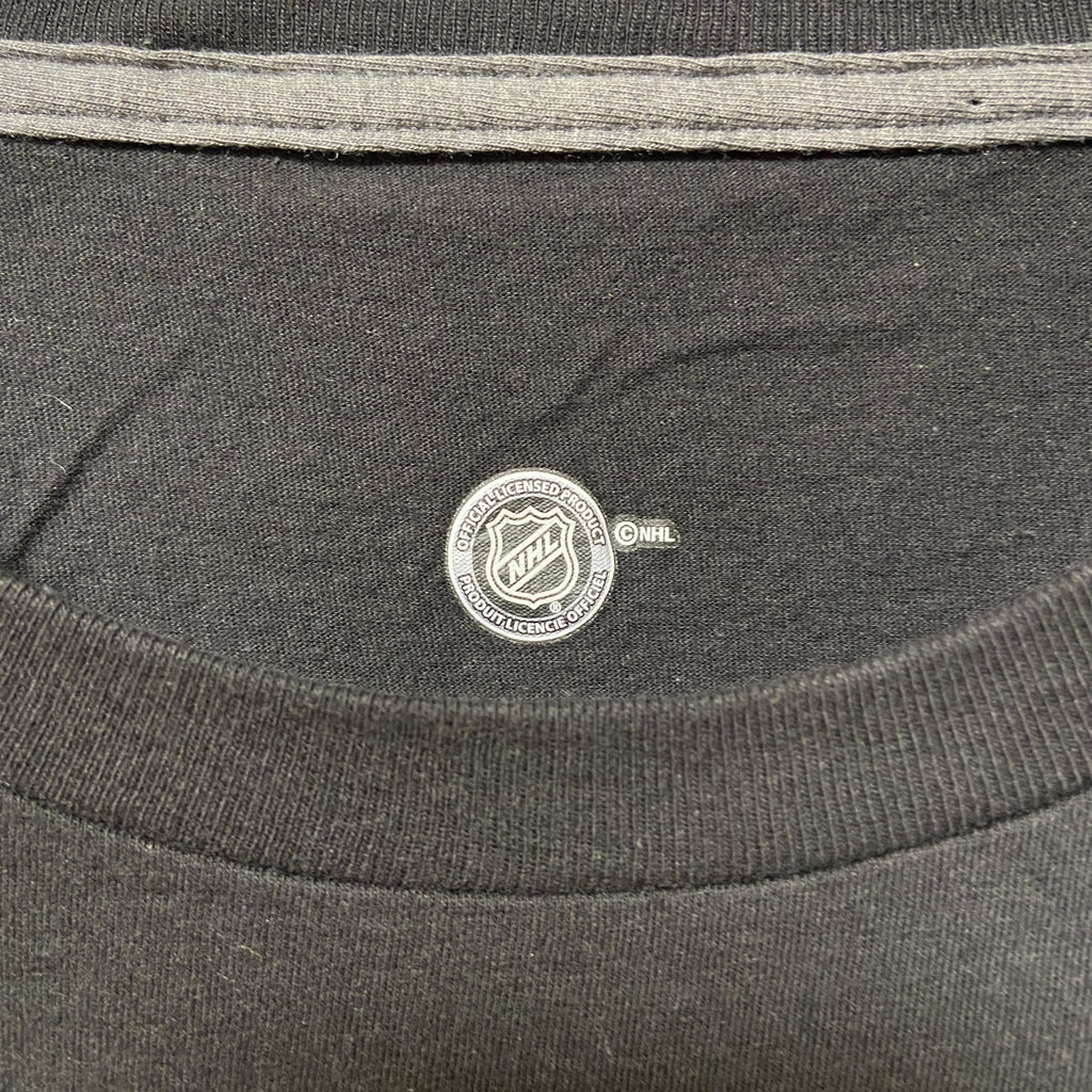 古着 used　NHL　アイスホッケー　ピッツバーグペンギンズ　半袖プリントTシャツ　黒　ブラック　スポーツ　XLサイズ