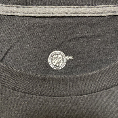 古着 used　NHL　アイスホッケー　ピッツバーグペンギンズ　半袖プリントTシャツ　黒　ブラック　スポーツ　XLサイズ