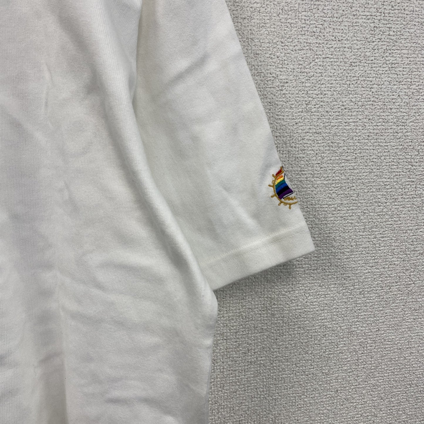 ～90s　石原裕次郎　半袖Tシャツ　ヴィンテージ　デッドストック　白　ホワイト　Lサイズ　
