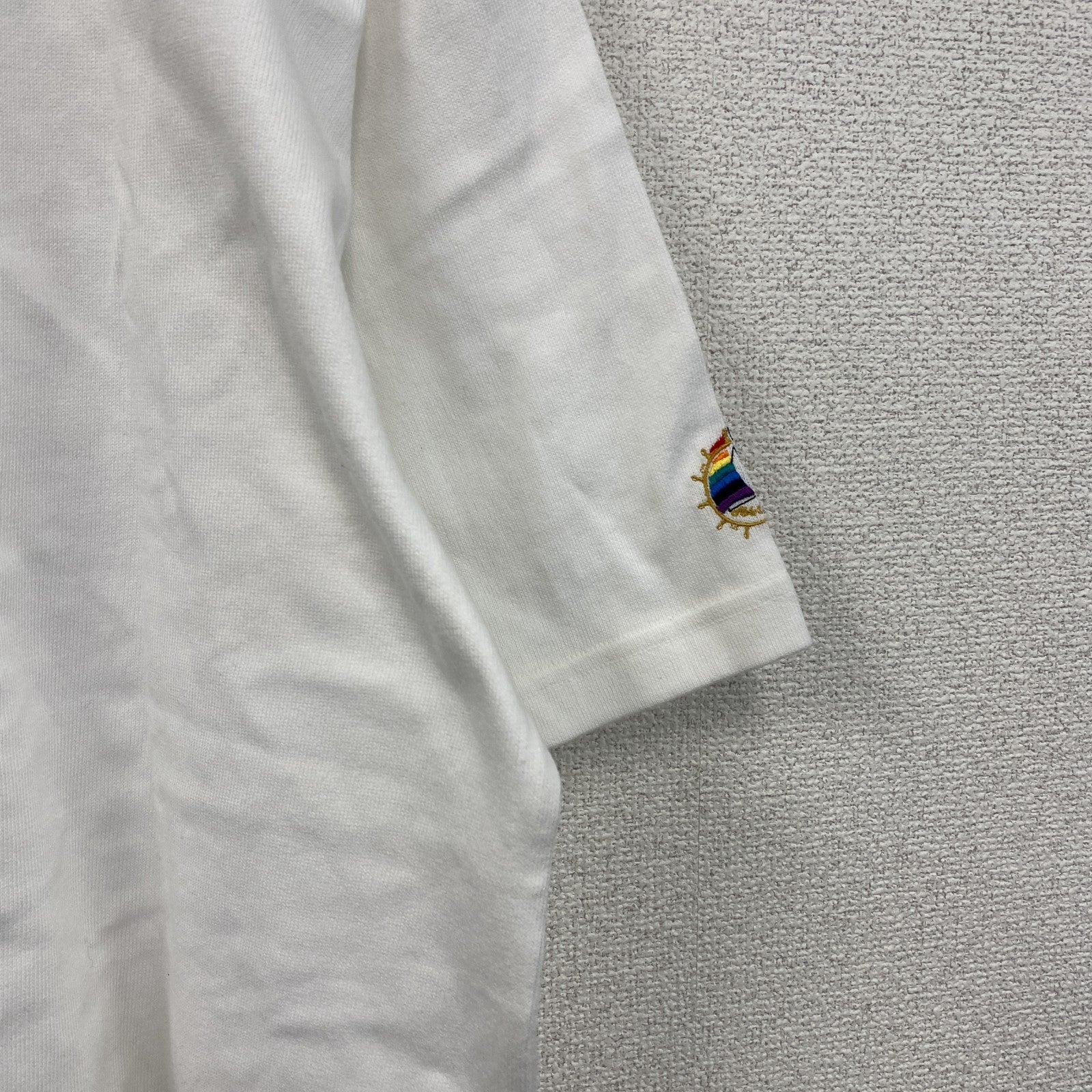 ～90s　石原裕次郎　半袖Tシャツ　ヴィンテージ　デッドストック　白　ホワイト　Lサイズ　