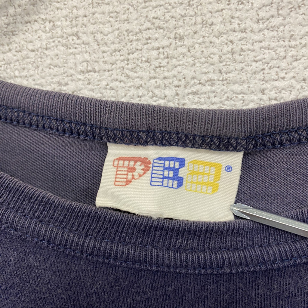 PEZ　ペッツ　半袖プリントTシャツ　紺　ネイビー　Lサイズ