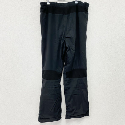 00s　NIKE　ナイキ　トラックパンツ　ナイロンパンツ　スウッシュ　ヴィンテージ　黒　ブラック　Lサイズ