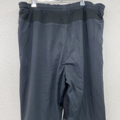 00s　NIKE　ナイキ　トラックパンツ　ナイロンパンツ　スウッシュ　ヴィンテージ　黒　ブラック　Lサイズ
