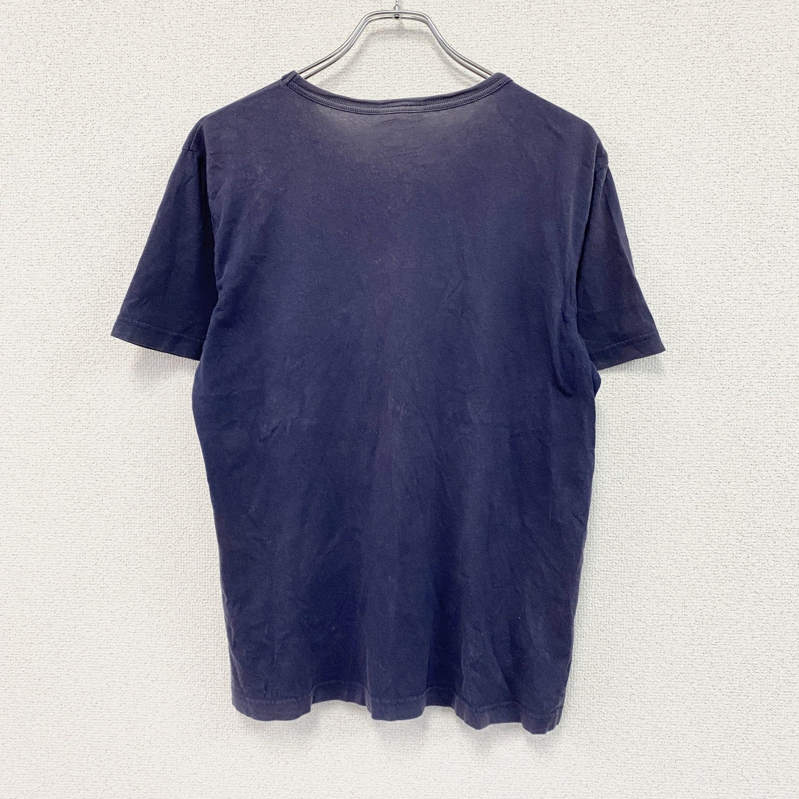 PEZ　ペッツ　半袖プリントTシャツ　紺　ネイビー　Lサイズ