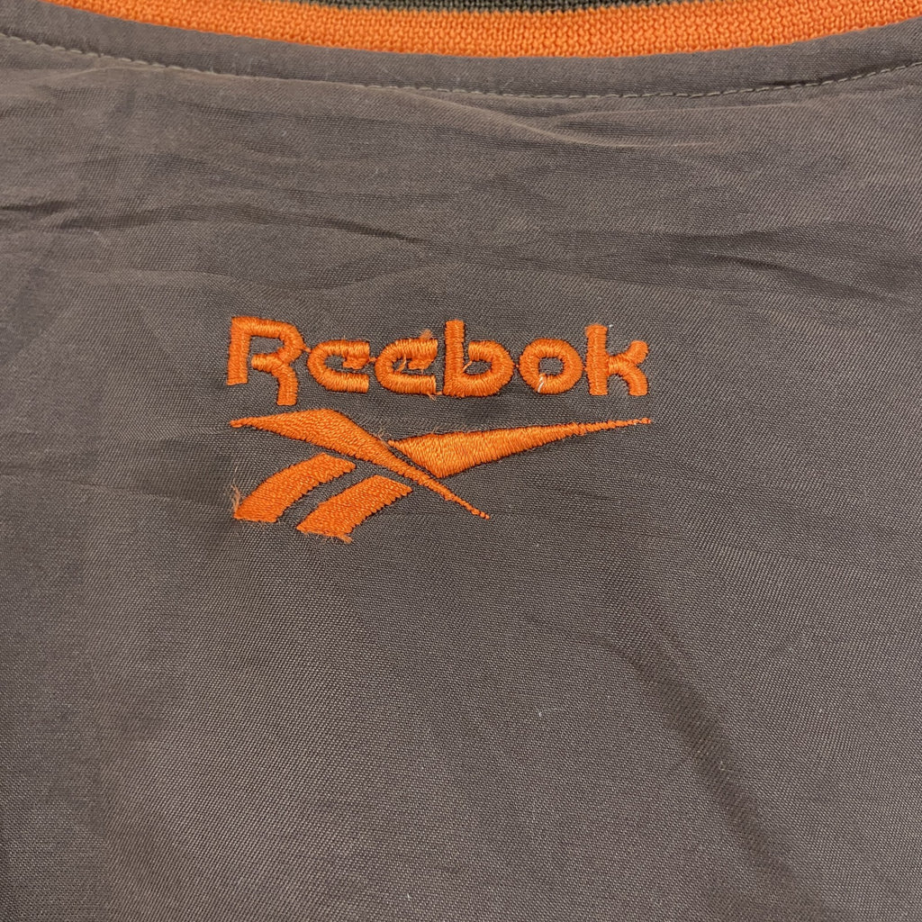 90s　Reebok　リーボック　NFL　PRO LINE　プルオーバージャケット　ヴィンテージ　茶　Lサイズ