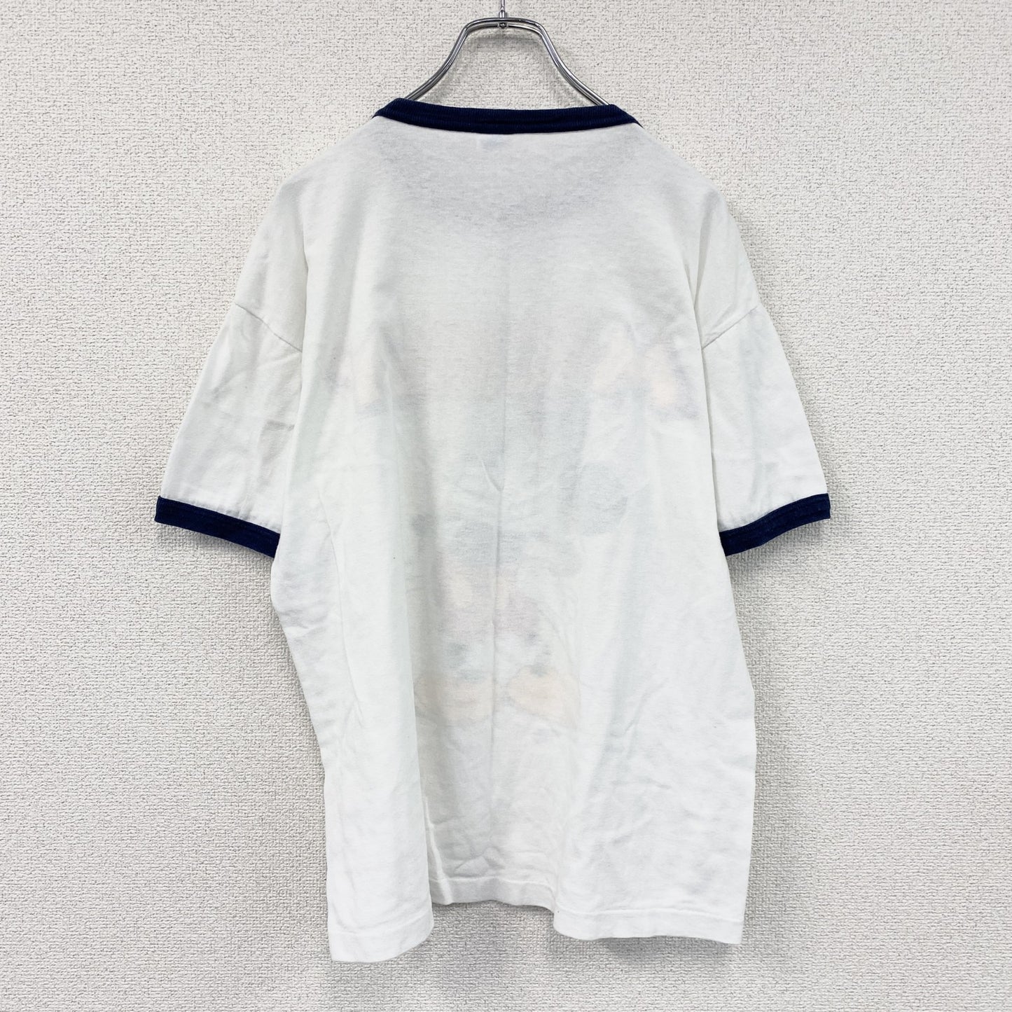 Velva Sheen　ベルバシーン　ミッキーマウス　半袖プリントTシャツ　リンガーT　白　ホワイト　Lサイズ