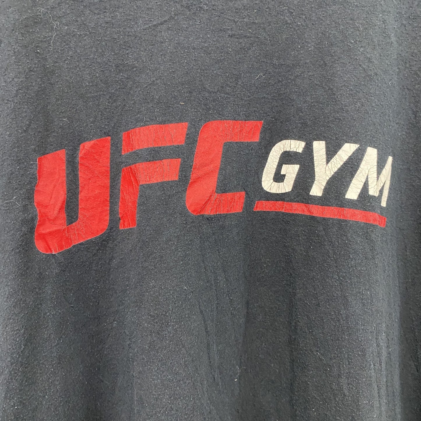 Next Level　半袖プリントTシャツ　UFC GYM　黒　ブラック
