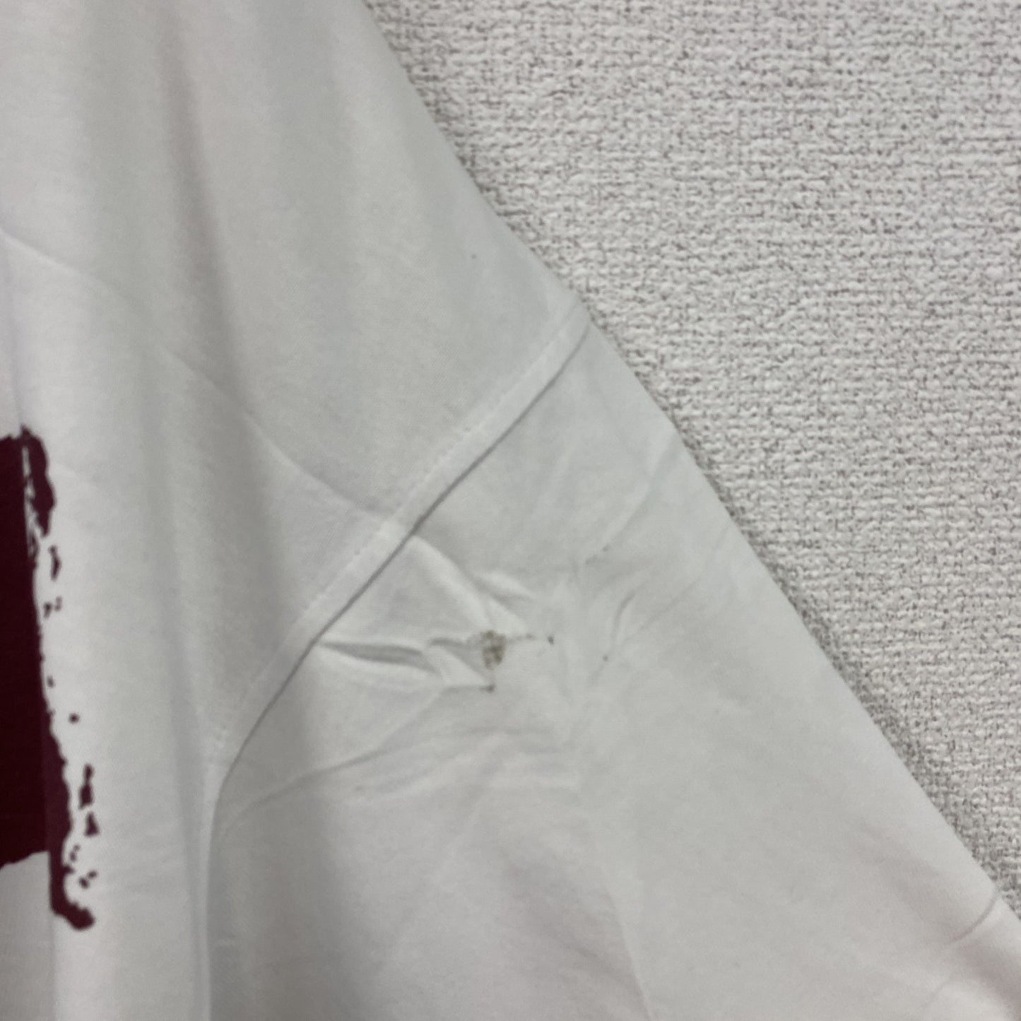 MARITHE FRANCOIS GIBBAUD　マリテフランソワジルボー　半袖プリントTシャツ　白　ホワイト　XLサイズ