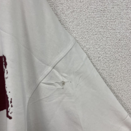 MARITHE FRANCOIS GIBBAUD　マリテフランソワジルボー　半袖プリントTシャツ　白　ホワイト　XLサイズ