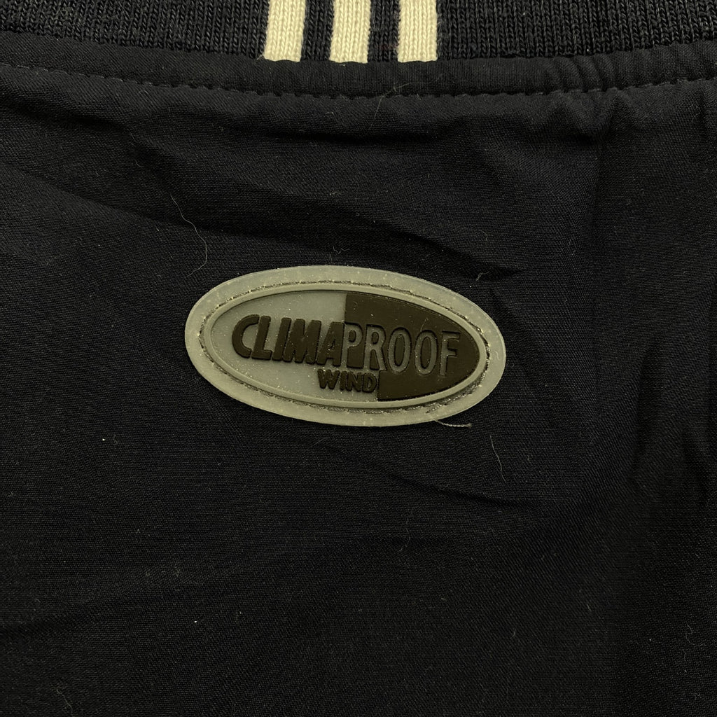 adidas　アディダス　プルオーバーナイロンジャケット　刺繡ロゴ　紺　ネイビー　XLサイズ