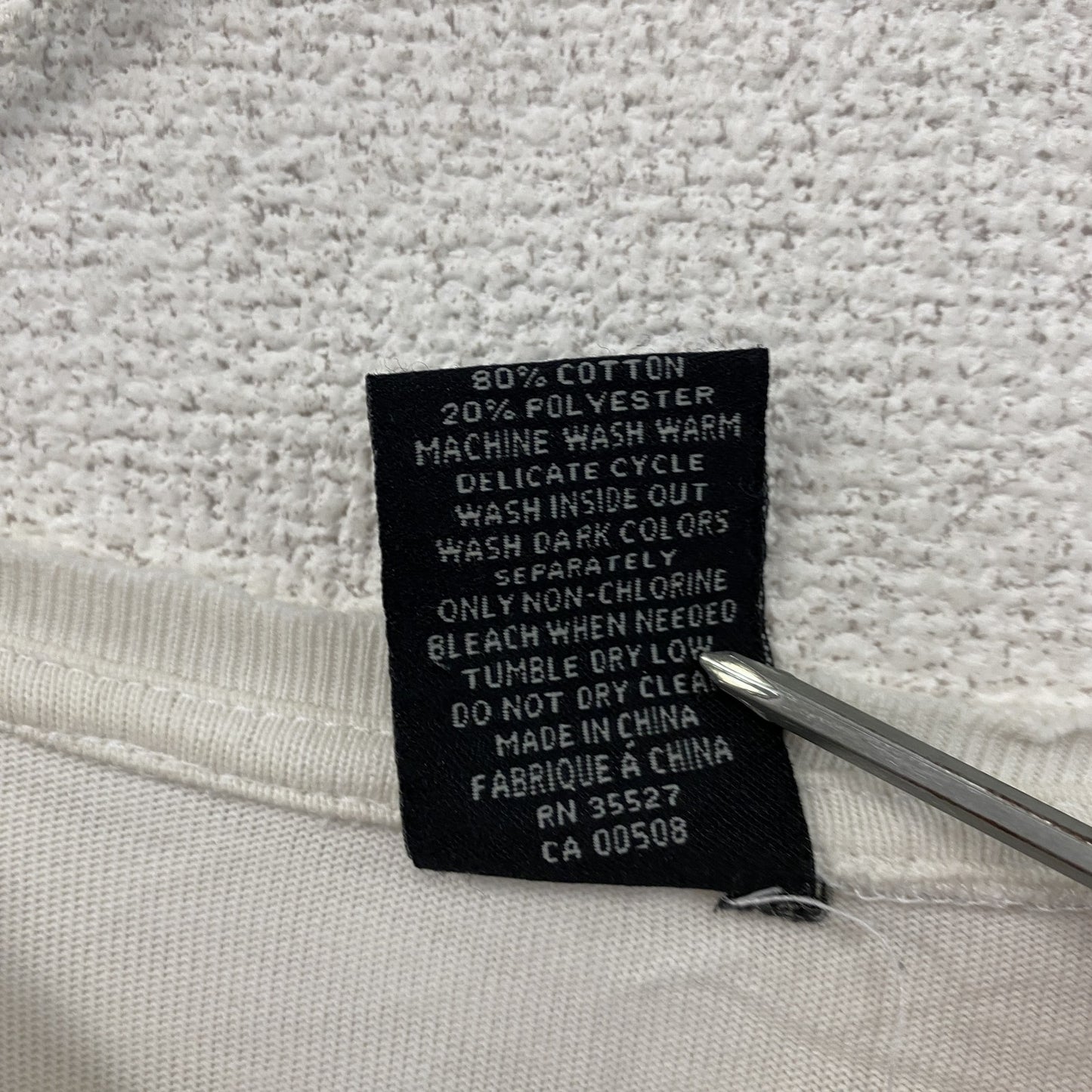 MARITHE FRANCOIS GIBBAUD　マリテフランソワジルボー　半袖プリントTシャツ　白　ホワイト　XLサイズ