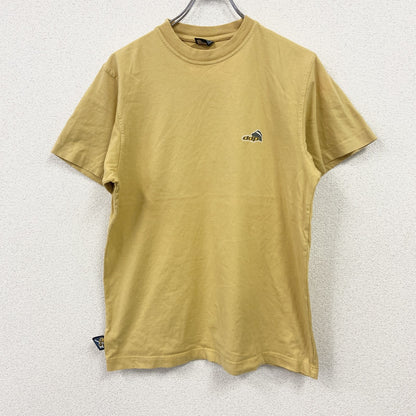 ddp　半袖リンガーTシャツ　キャラT　Eggman　エッグマン　ユーロ　黄色　イエロー