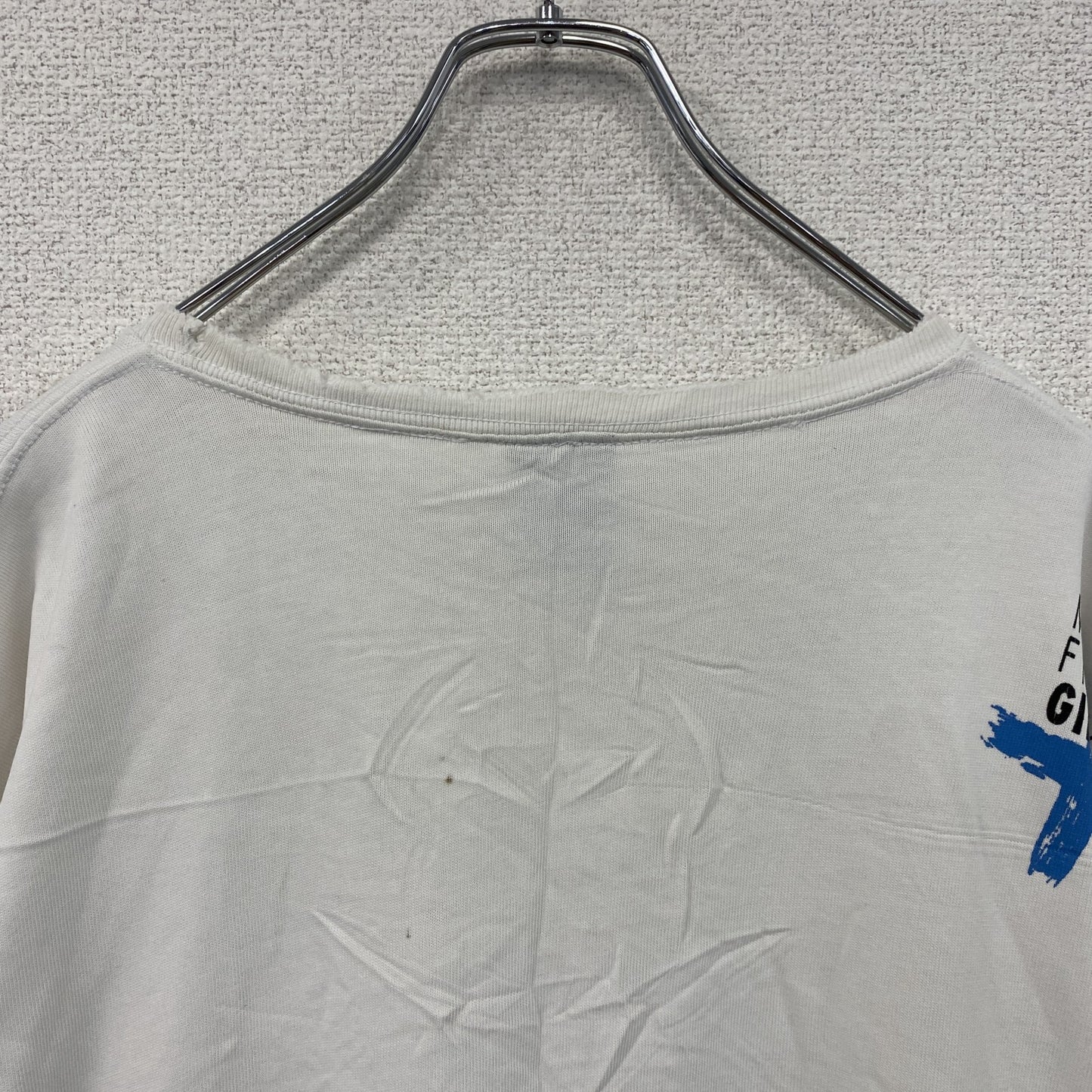 MARITHE FRANCOIS GIBBAUD　マリテフランソワジルボー　半袖プリントTシャツ　白　ホワイト　XLサイズ