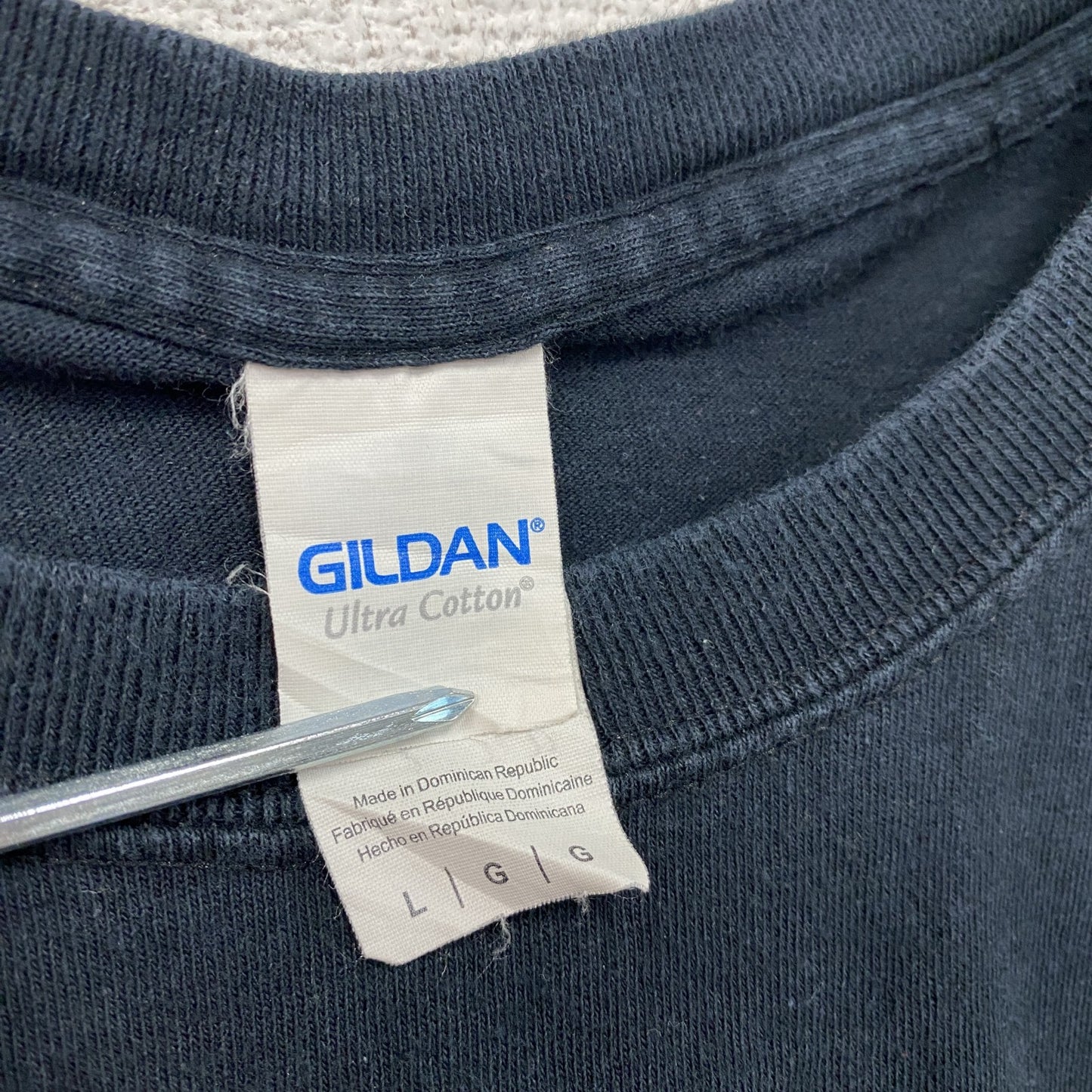 GILDAN　ギルダン　半袖Tシャツ 　企業T　ARP　 MOPAC AUTO SUPPLY　黒　ブラック　Lサイズ