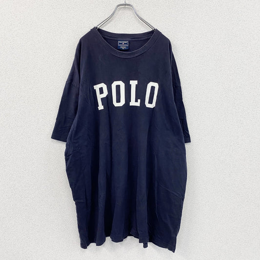 POLO SPORT　ポロスポーツ　半袖プリントTシャツ　紺　ネイビー　3Xサイズ