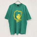 ZION ROOTSWEAR　Bob Marley　ボブマリー　半袖プリントTシャツ　緑　グリーン　1Xサイズ　