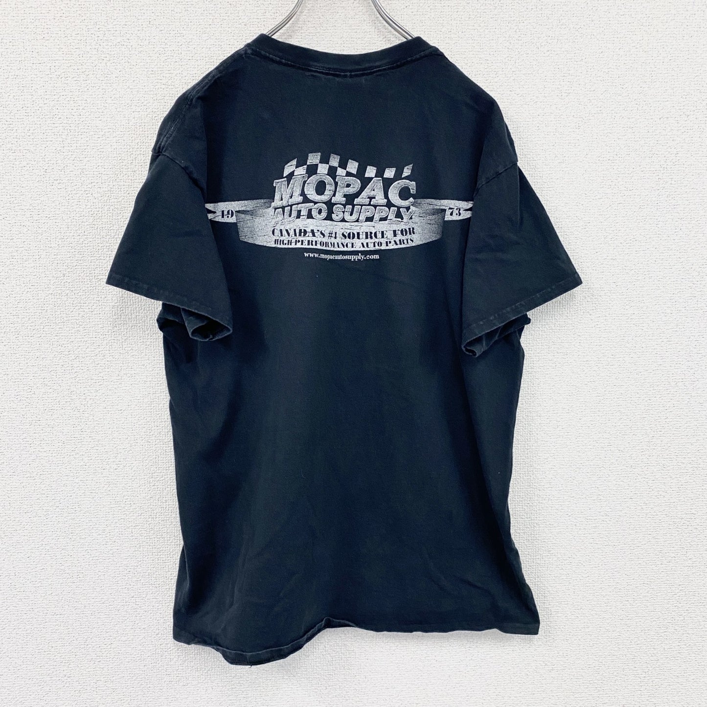 GILDAN　ギルダン　半袖Tシャツ 　企業T　ARP　 MOPAC AUTO SUPPLY　黒　ブラック　Lサイズ