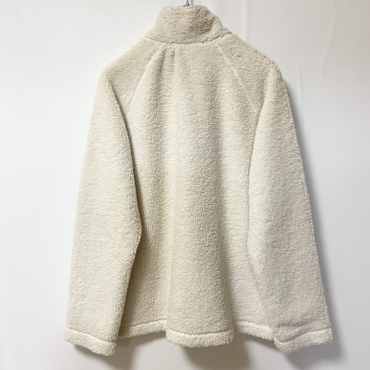 古着 used　THE NORTH FACE ノースフェイス　長袖フリースジャケット　ボア　ロゴタグ　ハイネック　Mサイズ