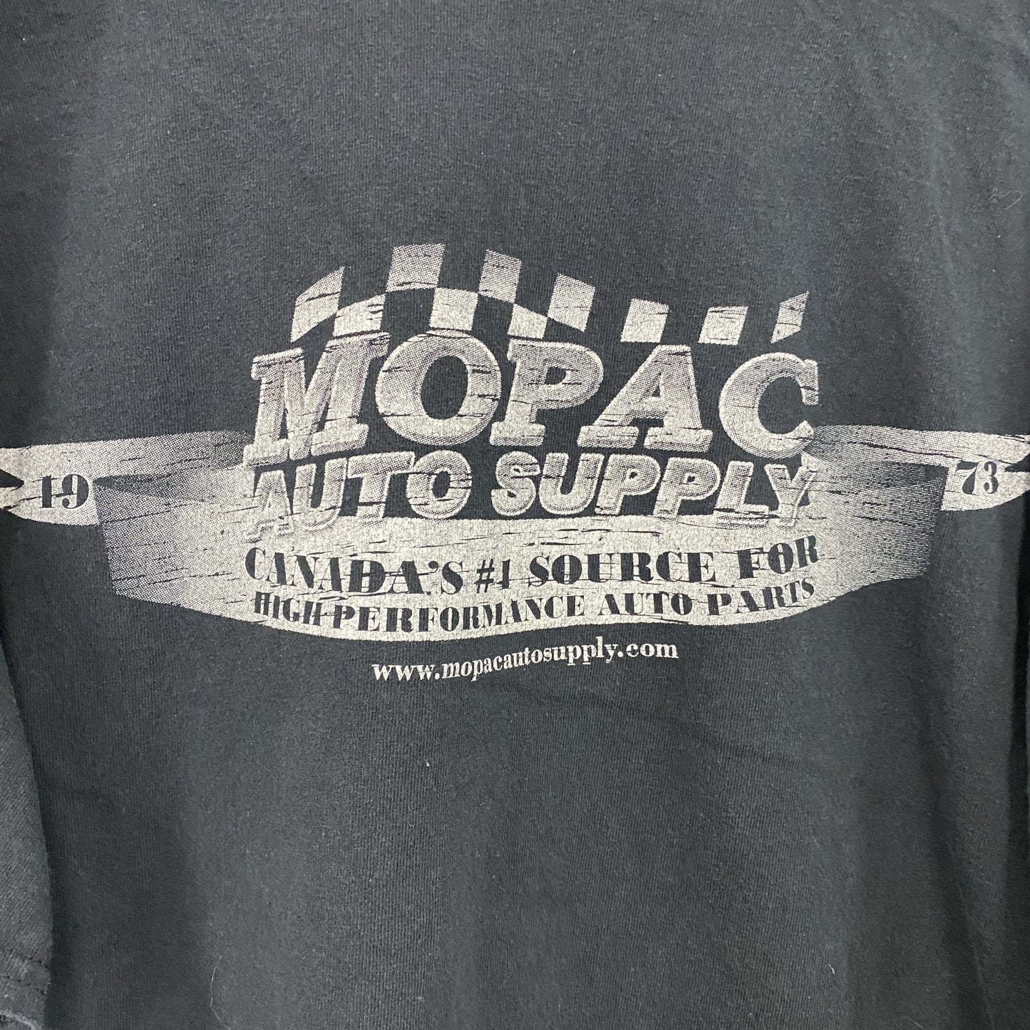 GILDAN　ギルダン　半袖Tシャツ 　企業T　ARP　 MOPAC AUTO SUPPLY　黒　ブラック　Lサイズ
