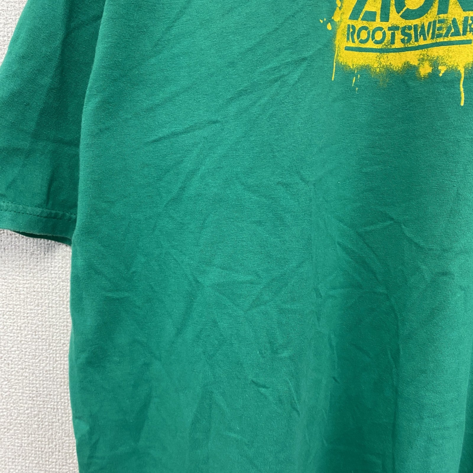ZION ROOTSWEAR　Bob Marley　ボブマリー　半袖プリントTシャツ　緑　グリーン　1Xサイズ　