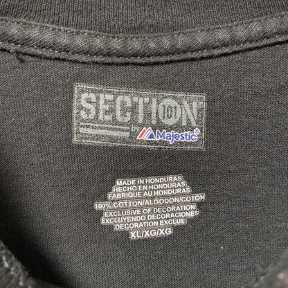 古着 used　NCAA　GAMECOCKS FOOTBALL　アメフト　半袖カレッジプリントTシャツ　黒　ブラック　スポーツ